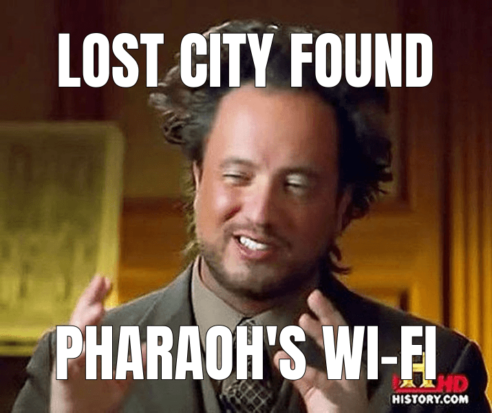Lost city found