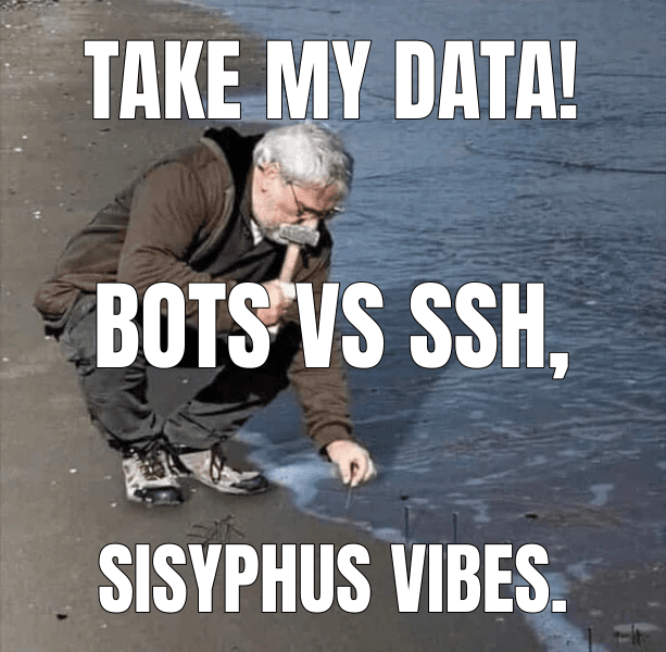 Take my data!