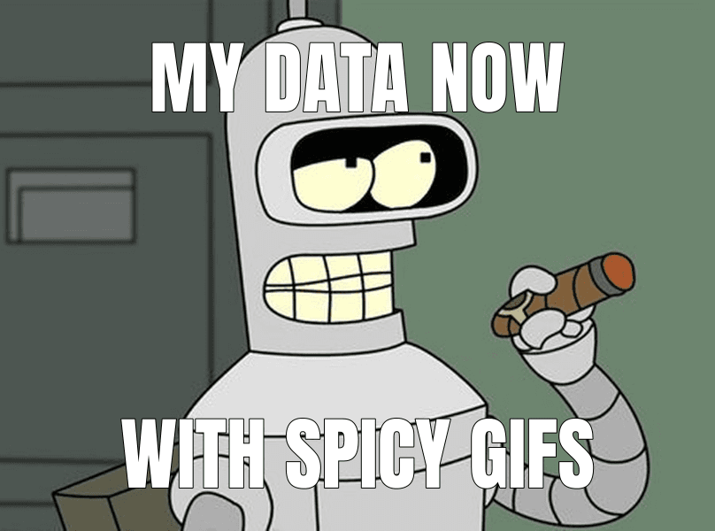 My data now
