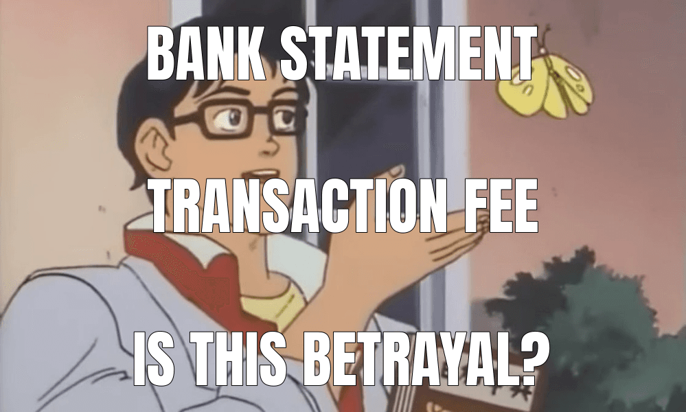 Bank statement