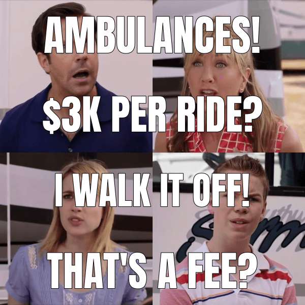 Ambulances!