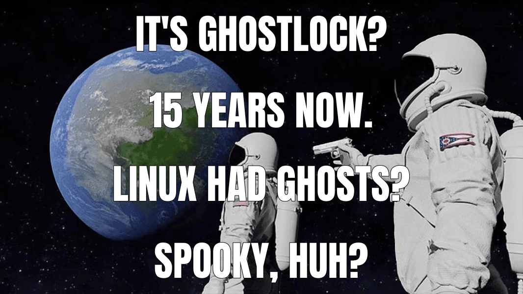 It's GhostLock?